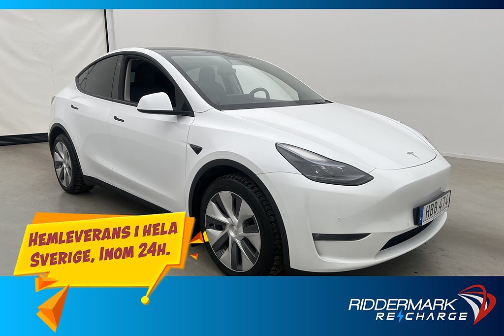 Tesla Model Y Long Range AWD Autopilot Svensksåld MOMS