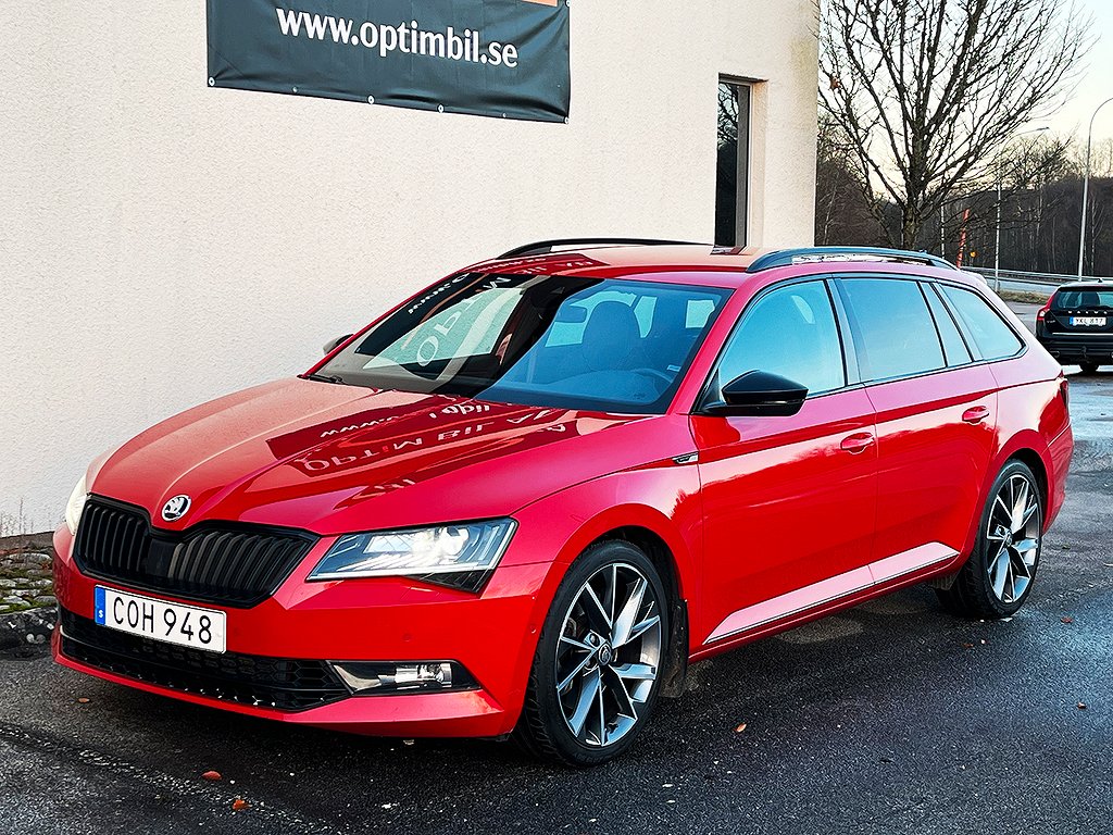 Skoda Superb Kombi 2.0 TSI 4x4 SportEdition 280HK Fullservad