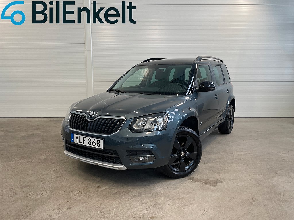 Skoda Yeti 1.2 TSI DSG B-kamera CarPlay 110hk 2017