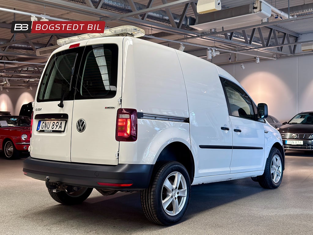 Volkswagen Caddy Van 2.0 TDI 4M 122hk|Värmare|Drag|Förstärkt fjädring