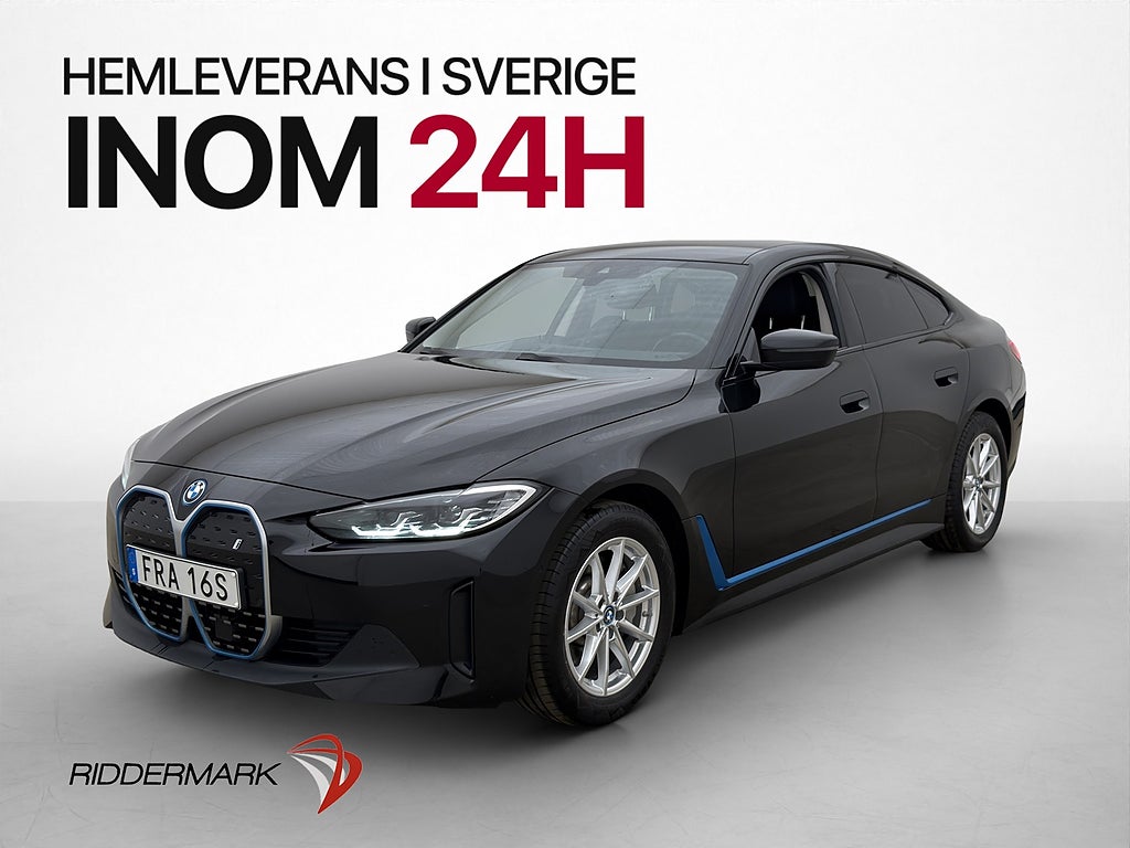 BMW i4 eDrive40 Gran Coupé 83.9 kWh Kamera Navi Drag MOMS