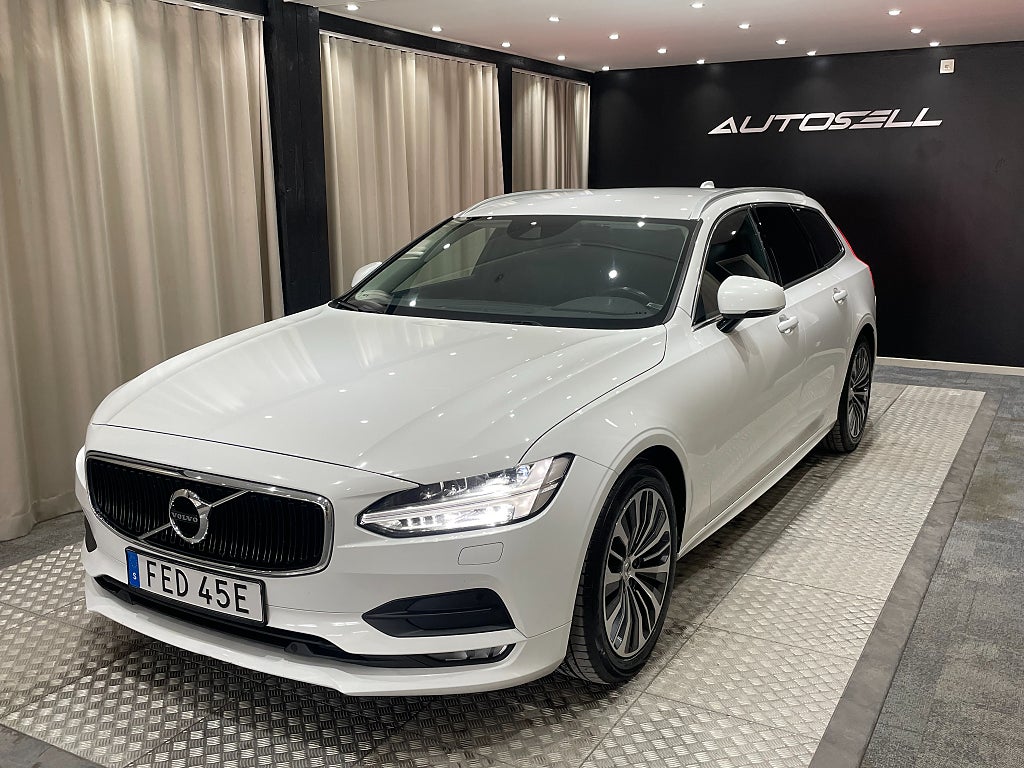 Volvo V90 D4 Geartronic Momentum LED M-Värmare Drag Välutrustad 