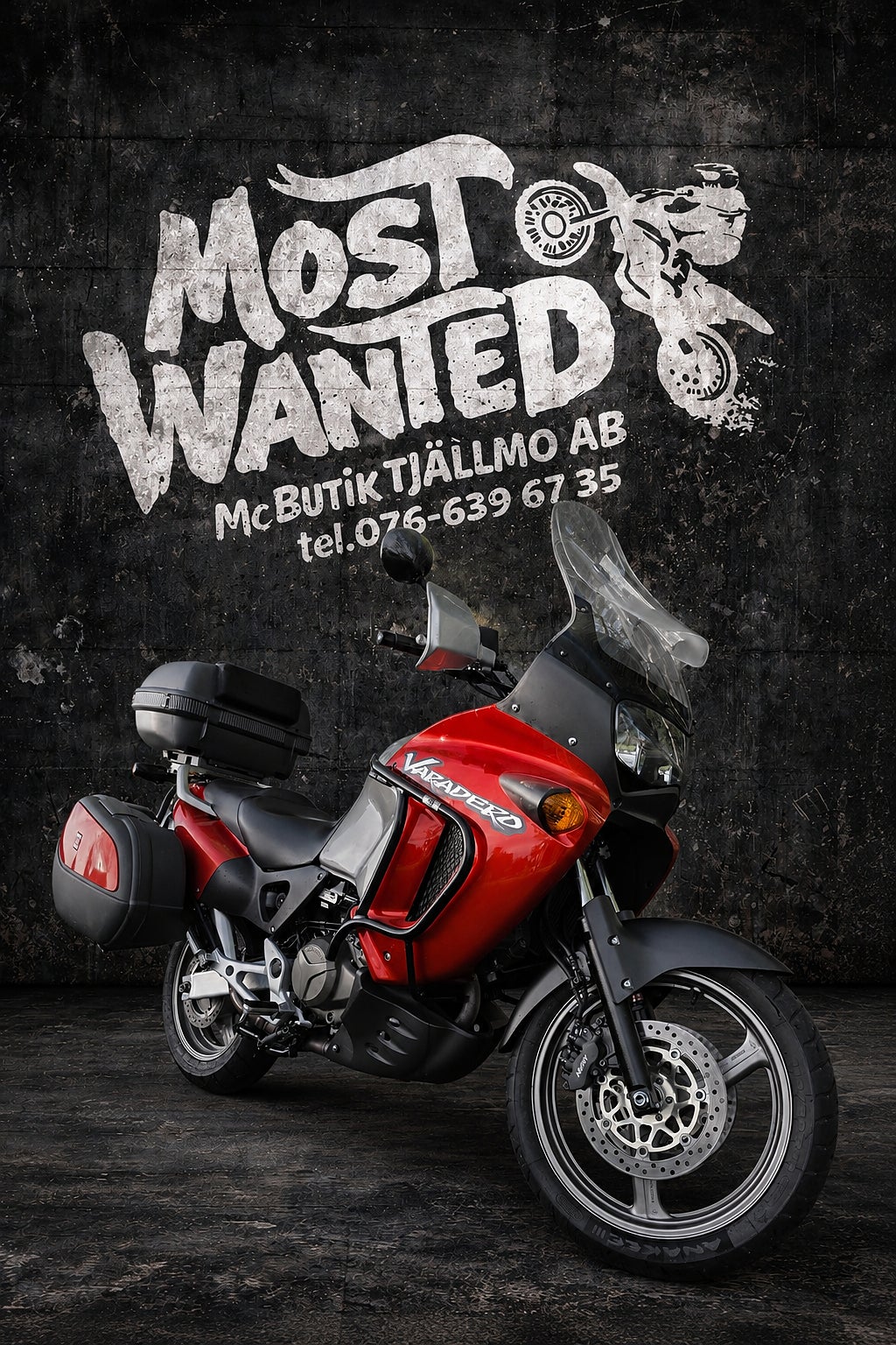 Honda XL 1000V Varadero låg mil 3200 