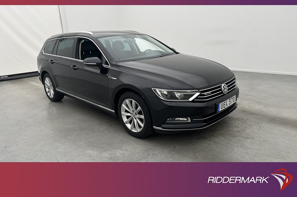 Volkswagen Passat Sportscombi 2.0 TDI 4M 190hk Kamera Drag