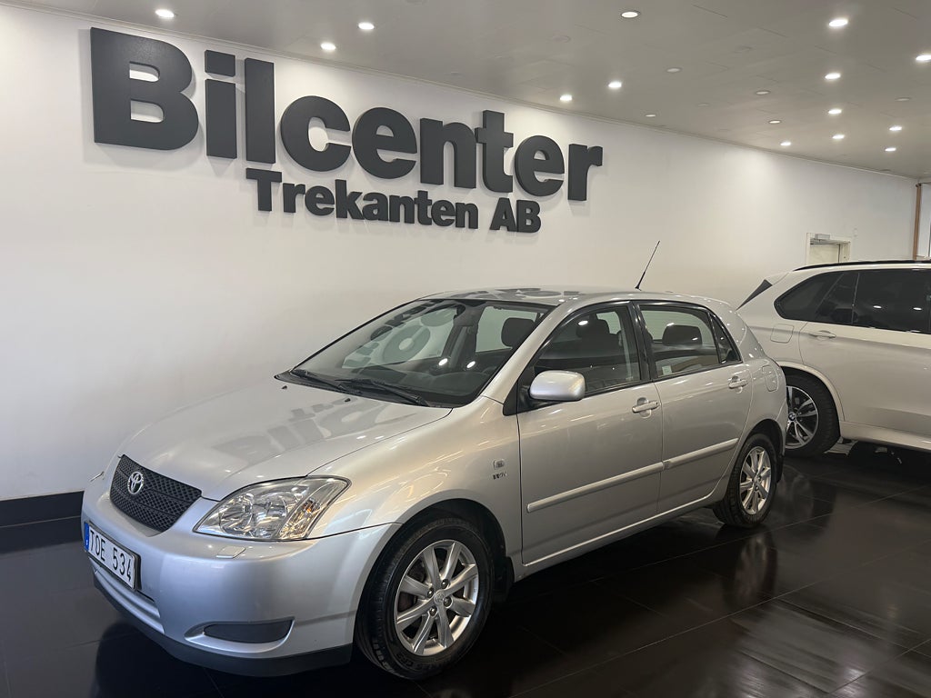 Toyota Corolla 5-dörrars 1.4 VVT-i Nyservad Nybesikigad