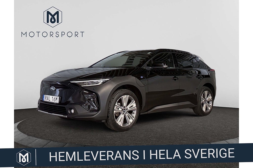 Subaru Solterra AWD Adaptiv farthållare Harman Kardon Helskinn B-kamera