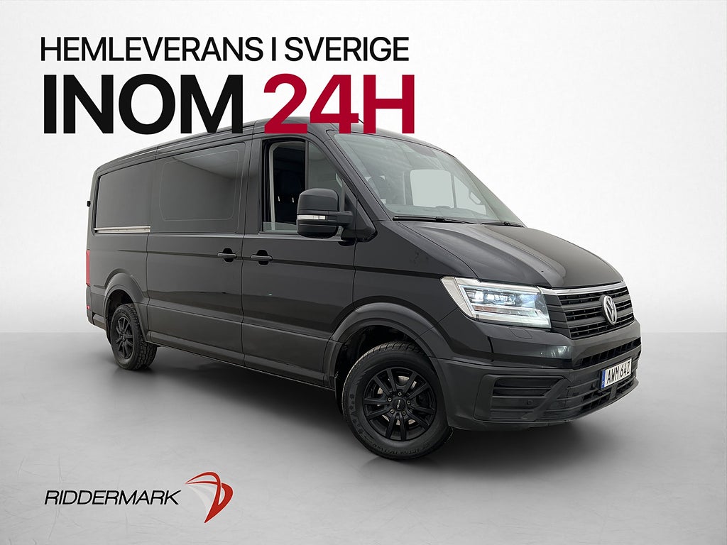 Volkswagen crafter Dubbehytt L2H1 2.0TDI Värmare Drag MOMS