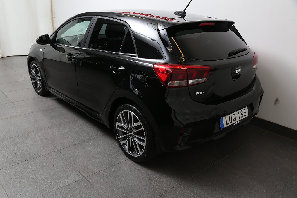 Kia Rio 1,0 T-GDI 120hk GT-Line CarPlay Kamera Motorvärmare 2018