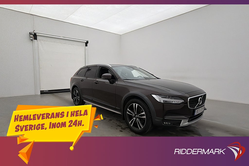 Volvo V90 Cross Country T5 AWD Pano H/K Värmare Kamera VOC