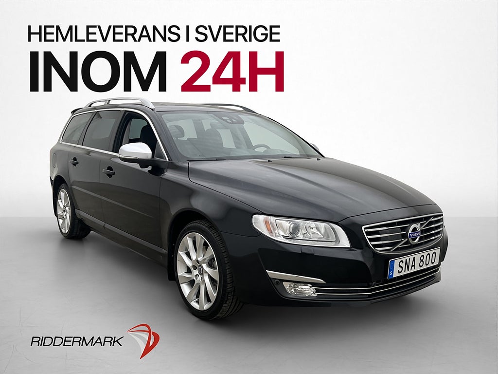 Volvo V70 D4 Summum Pro VOC Värmare Taklucka Navi BLIS Drag