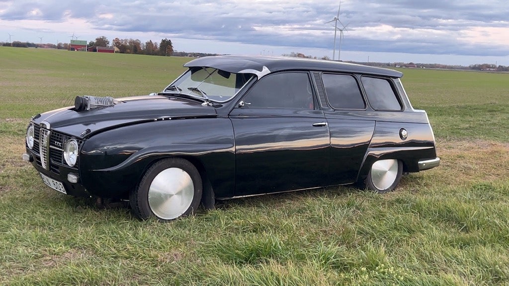 Saab 95 1.5 V4 Kompressor Luftfjädring Custom