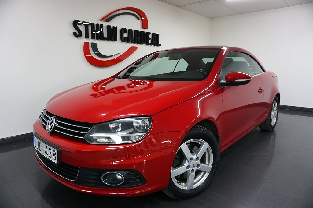 Volkswagen Eos Cab 2.0 TDI DSG140hk, S+V hjul, Ny Besiktigad