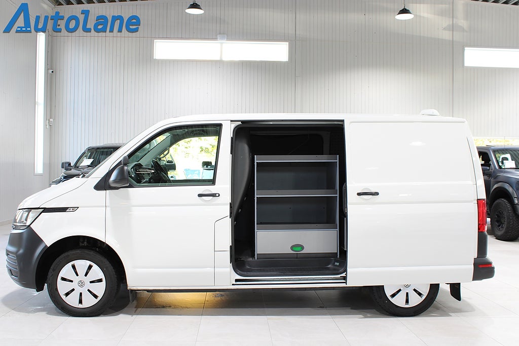 Volkswagen Transporter T30 2.0TDI Inredning,Dubbla Dörrar,Värmare,Carplay,D