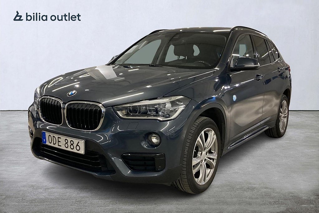 BMW X1 sDrive18d HUD / Skinn / Kamera / Navi