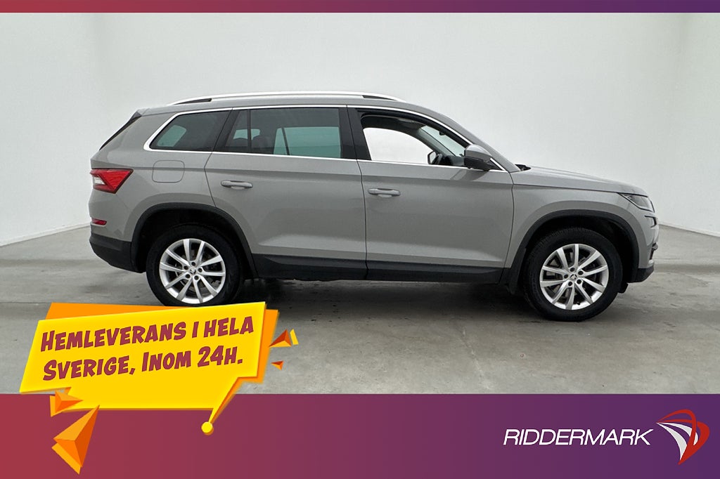 Skoda Kodiaq 2.0 TDI 4x4 190hk 7-Sits Kamera Drag CarPlay