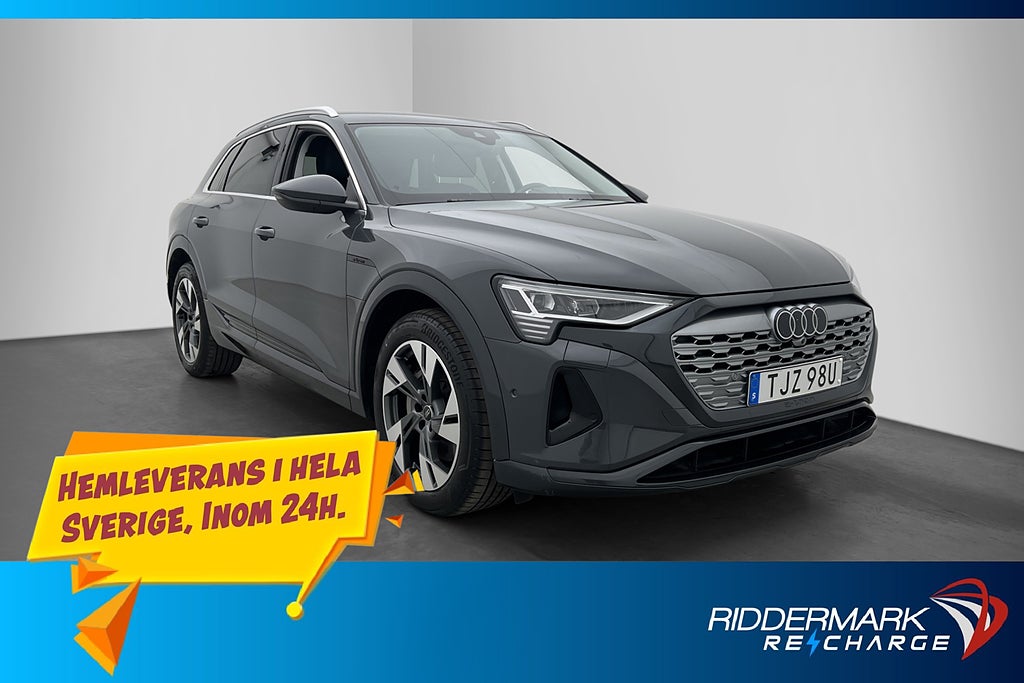 Audi Q8 50 e-tron Quattro Luftfjädring Dragkrok Kamera MOMS