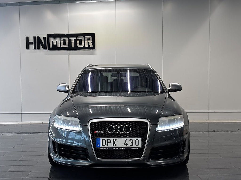 AUDI RS6 AVANT 5.0 V10 BITURBO QUATTRO 579ch - SONORISATION BOSE - FREINS CARBONE - CLIMATISATION - CAMÉRA DE RECUL