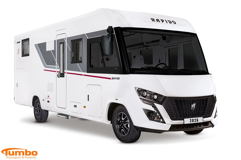 Rapido 8096 dF Queensbed180hk Automat 4400kg Alde