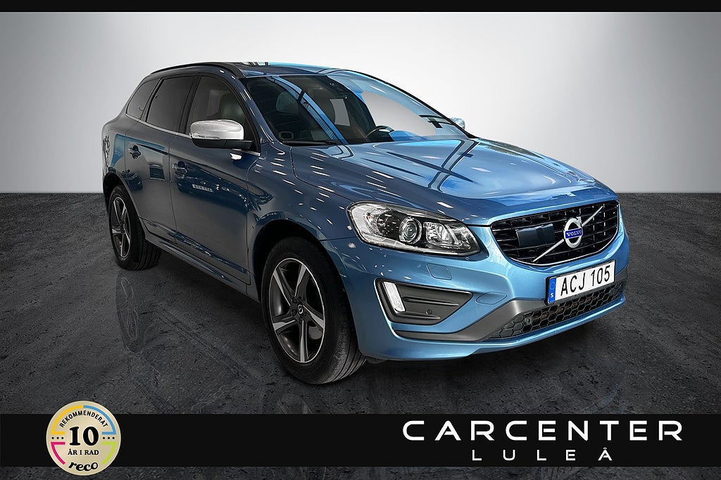 Volvo XC60 D4 AWD Aut R-Design Kamera/Gps/Dvärm/VoC/Panorama