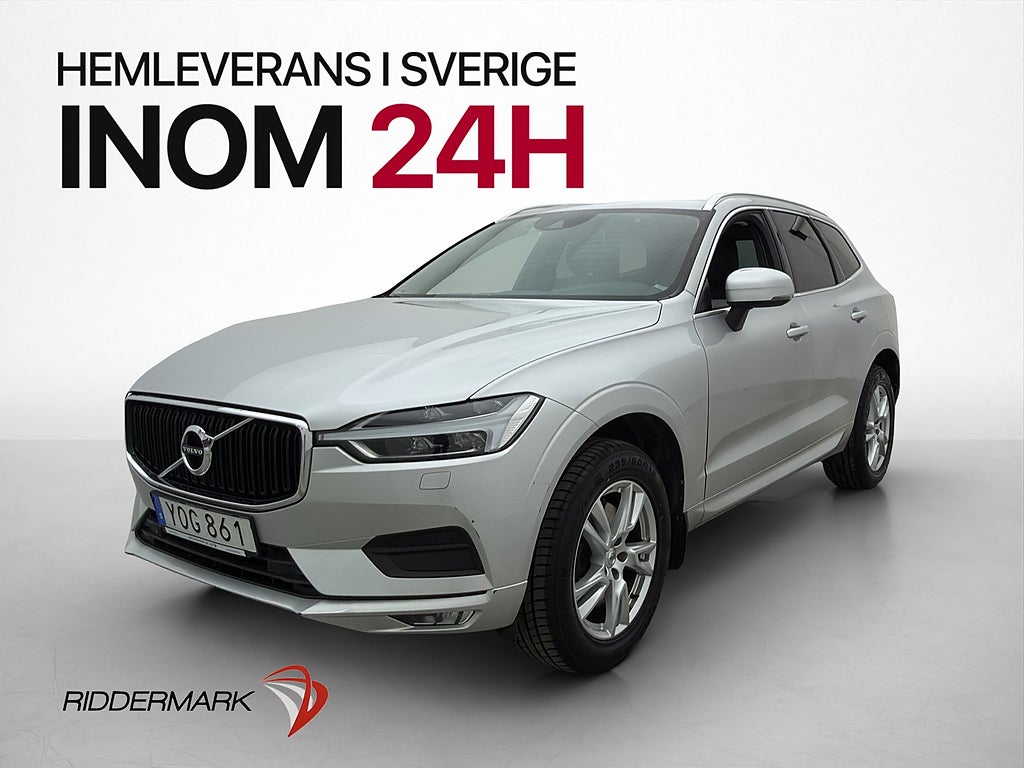 Volvo XC60 D4 Momentum Pro VOC Värm Kamera Carplay Drag 190h