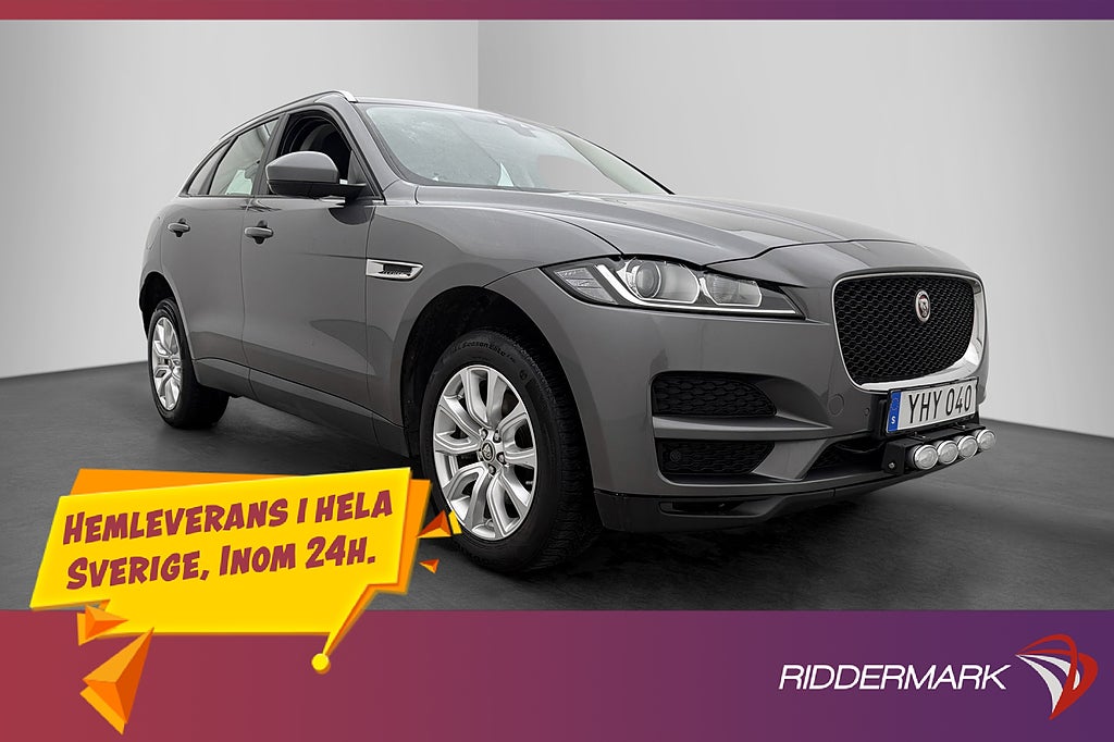 Jaguar F-Pace 20d AWD Kamera Navi MERIDIAN Sensorer Keyless