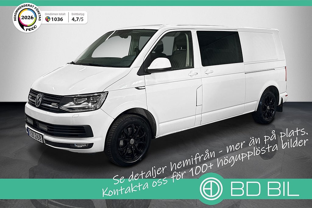Volkswagen Transporter Kombi 2.0 TDI 204HK 4M 5-SITS BACKKAMERA LEASINGKALKYL