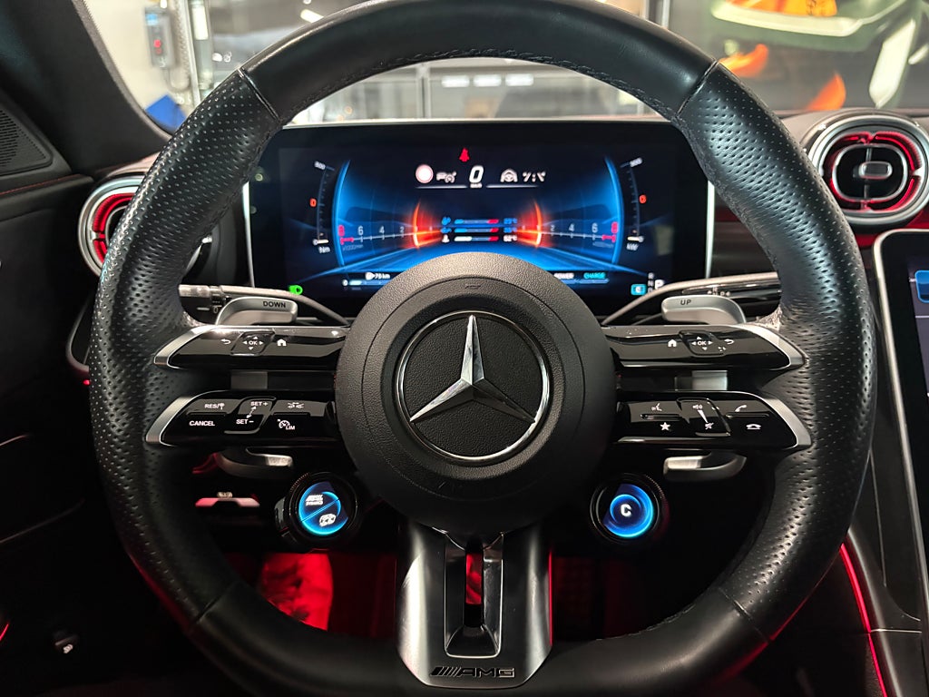 Mercedes-Benz C43 43 AMG 4Matic Kombi Panorama Drag 408 hk - bild 17