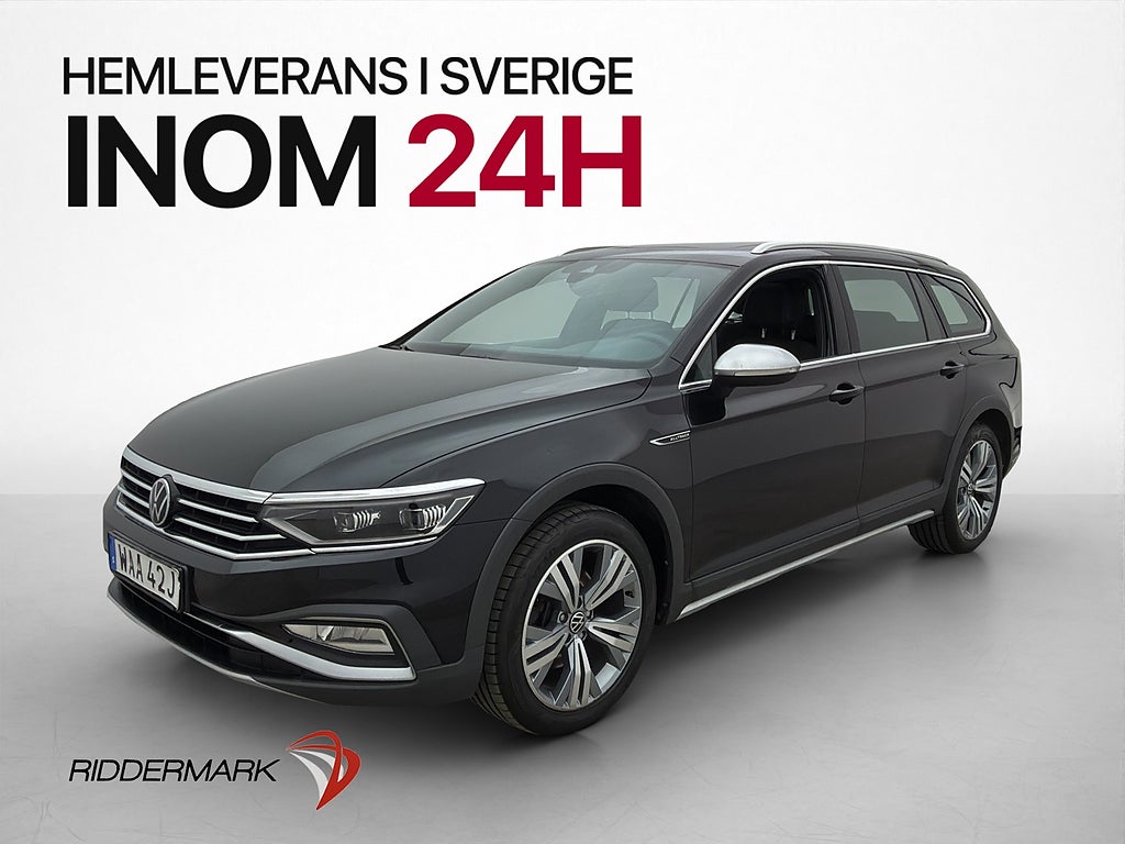 Volkswagen Passat Alltrack 2.0 TDI 4M Pano Drag Värm Cockpit