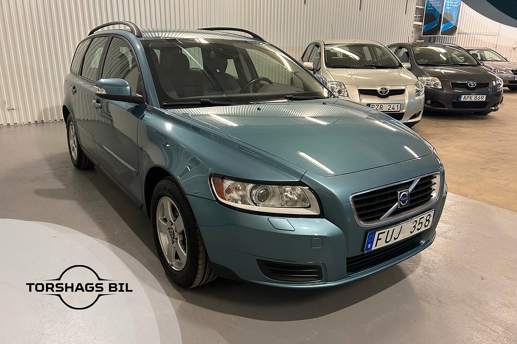 Volvo V50 1.8 Flexifuel Kinetic Ny Bes Väldokumenterad 125hk