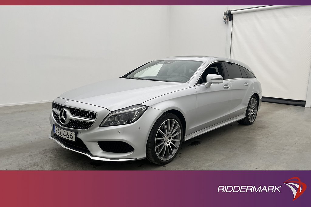 Mercedes-Benz CLS 350 d 4M 258hk AMG P-Värm H/K 4,95% RÄNTA