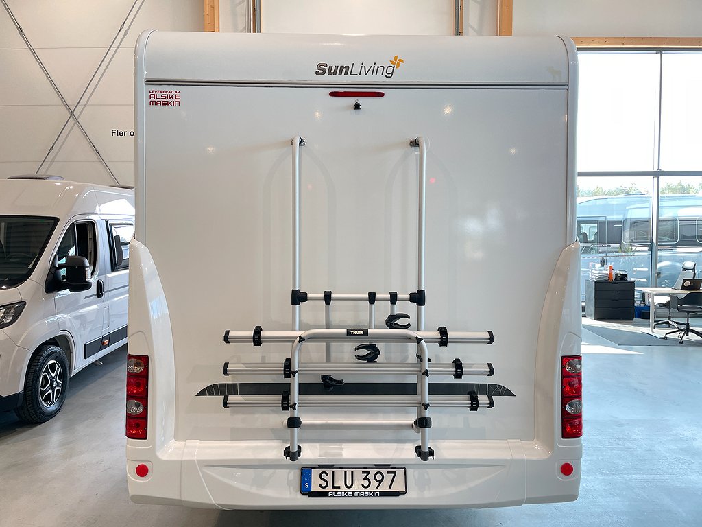 Sun Living A 49 DP / AC bodel / Solcell / B-körkort/6 bältad - Sun Living