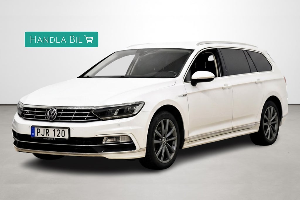 Volkswagen Passat Sportscombi 2.0 TDI 4M R-Line Cockpit Dragkrok D-Värm Skinn CarP