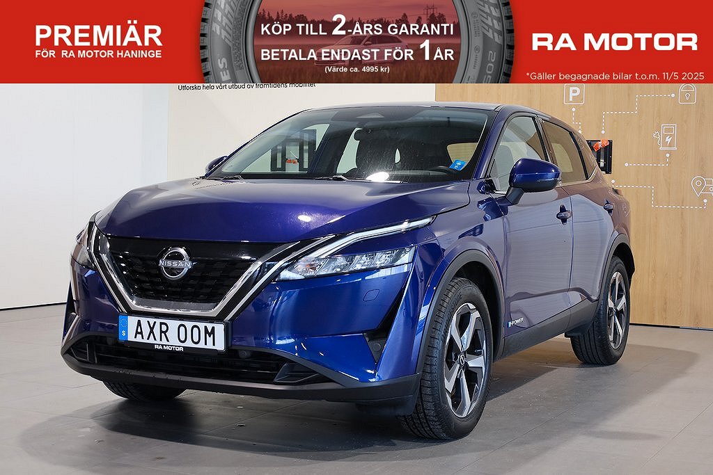 Nissan Qashqai e-POWER 190hk 2WD Acenta Aut Leasbar 2023