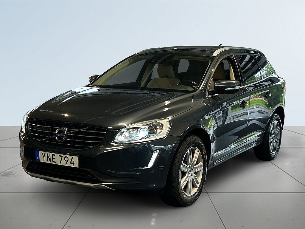 Volvo XC60 D4 AWD Aut Summum Skinn/Pano/BLIS/Kamera/Drag/Navi/Värm