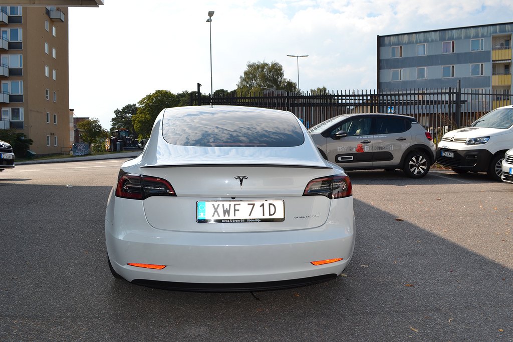 Tesla Model 3 Long Range AWD, 440hk, 2021