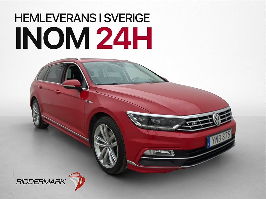 Volkswagen Passat TDI 4M 190hk R-Line Pano Cockpit Värm