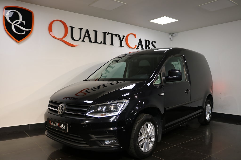 Volkswagen Caddy 2.0 tdi Dragkrok / Inredning / D-värmare / Moms