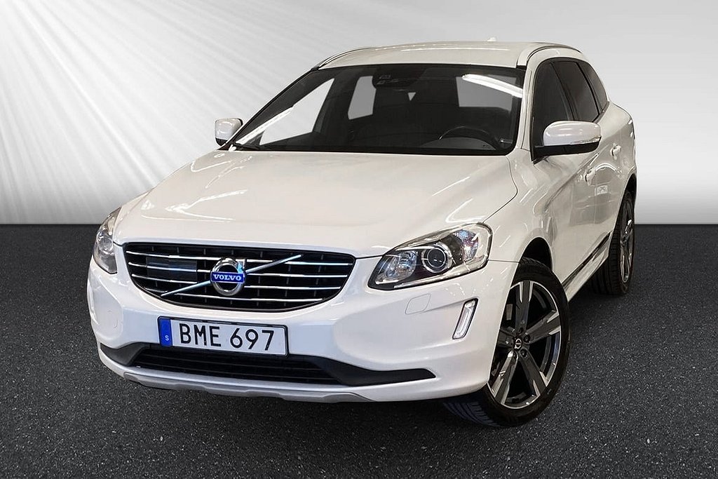 Volvo XC60 D4 AWD Classic Summum Drag VOC Värmare Keyless Läder