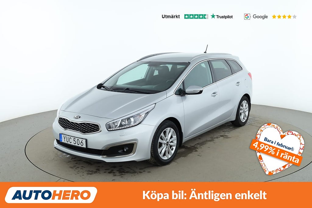 Kia Ceed _sw 1.6 GDI / Drag, Rattvärme, Adaptiv farthållare