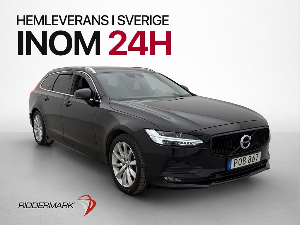Volvo V90 D4 AWD 190hk Värmare Kamera Drag Navi VOC