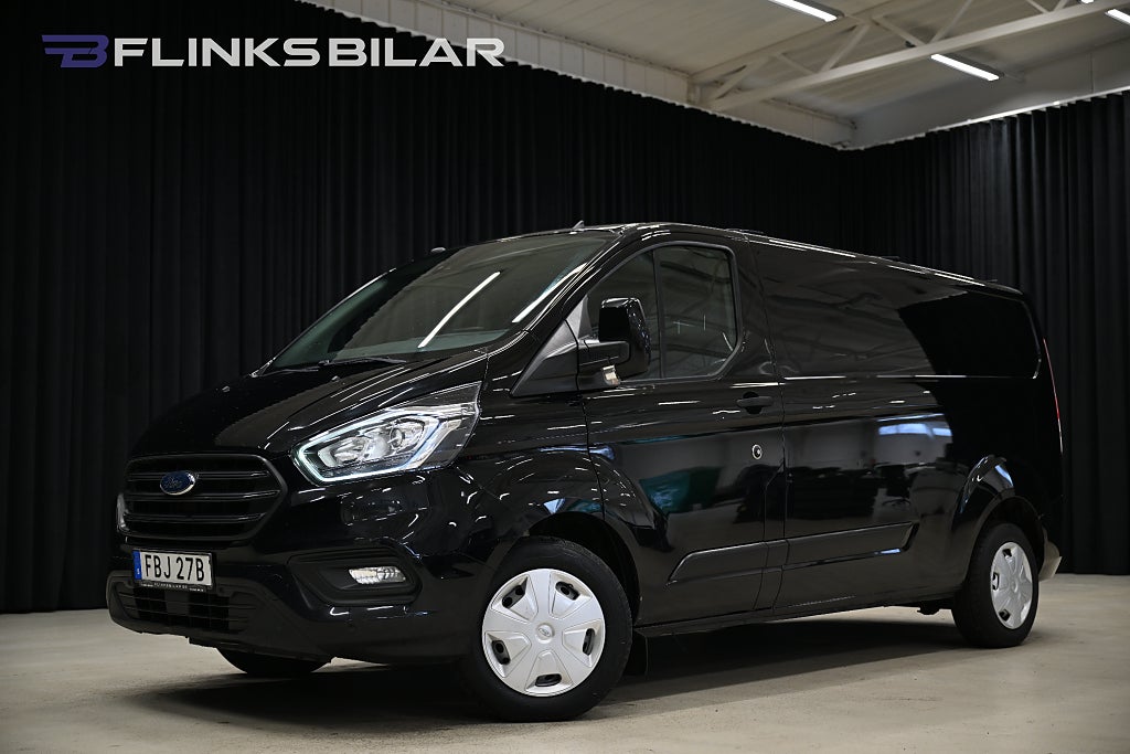 Ford transit Custom 130HK L2|Automat|Drag|Värmare|NyKamrem|Leasbar