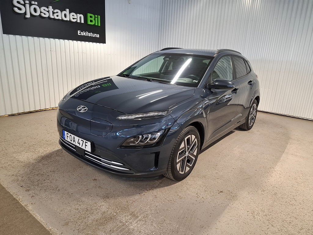 Hyundai Kona 64 kWh  204 hk Adv Kamera Navi Skinn HUD Adaptiv Farth
