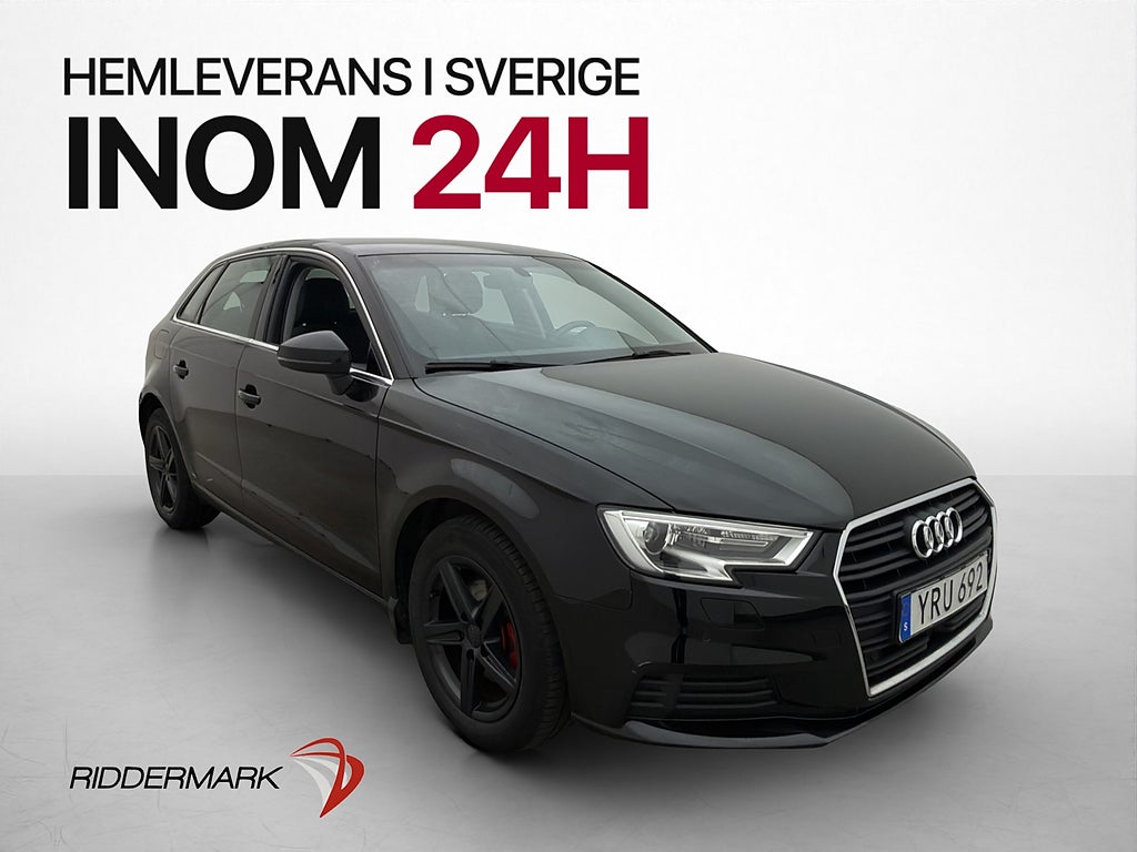 Audi A3 Sportback 1.6 TDI 116hk Proline Farthållare Sensorer