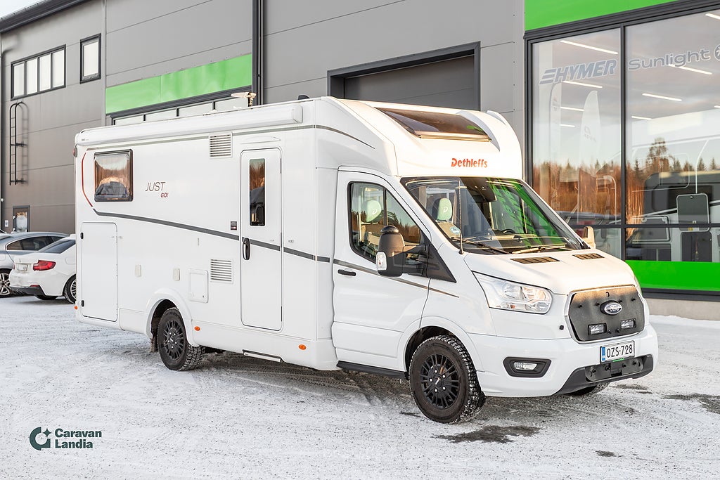 Dethleffs Just Go T 7055 2.0 EcoBlue 160hk ** LÅNGBÄDD, TAKSÄNG, MARKIS **