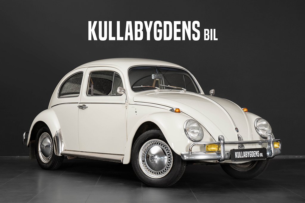 Volkswagen 1200 1.2 H4 " Bubbla" 1961 | Svensksåld 