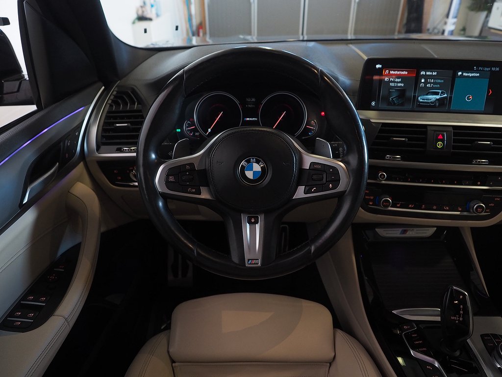 BMW X3 M40i 360hk | Navi | P-värm | Dragkrok | 2018