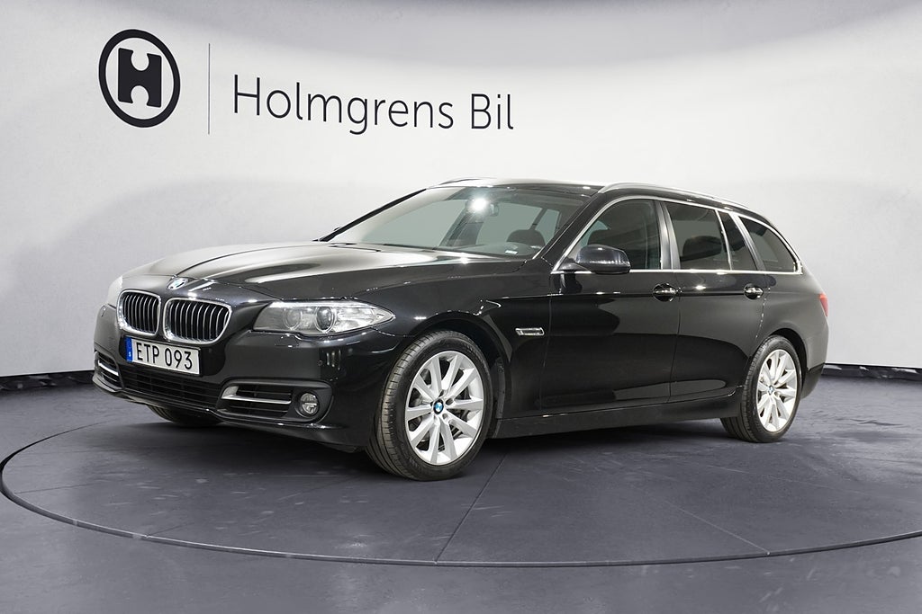 BMW 520 d Touring Sport Aut Drag B-Kamera HiFi Navi Prof. | Ränta 3,99%