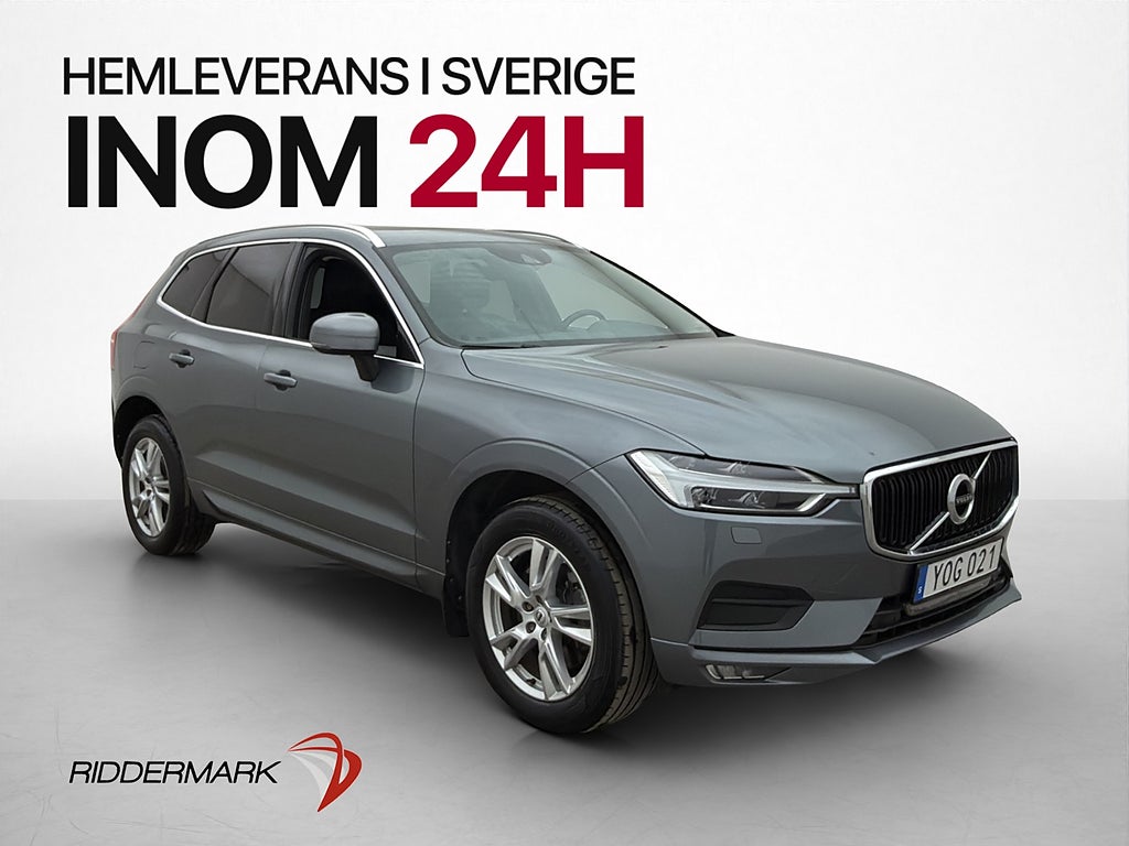 Volvo XC60 D4 AWD Momentum VOC Pano D-Värm Kamera Navi Drag
