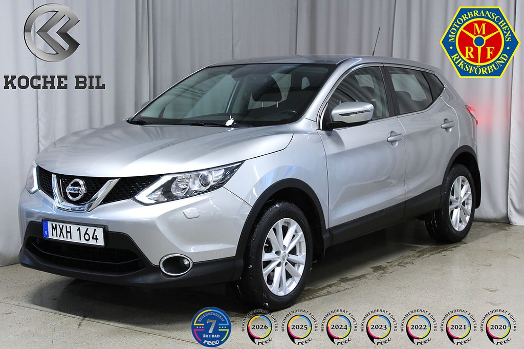 Nissan Qashqai 1.6 dCi 130HK, 4x4, Drag, Värmare, S6V-hjul, 1 Ägare