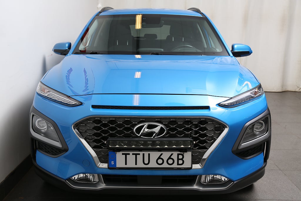 Hyundai Kona Hybrid 1,6 GDI 141hk Premium Aut 1ägare Motorv Drag 2020
